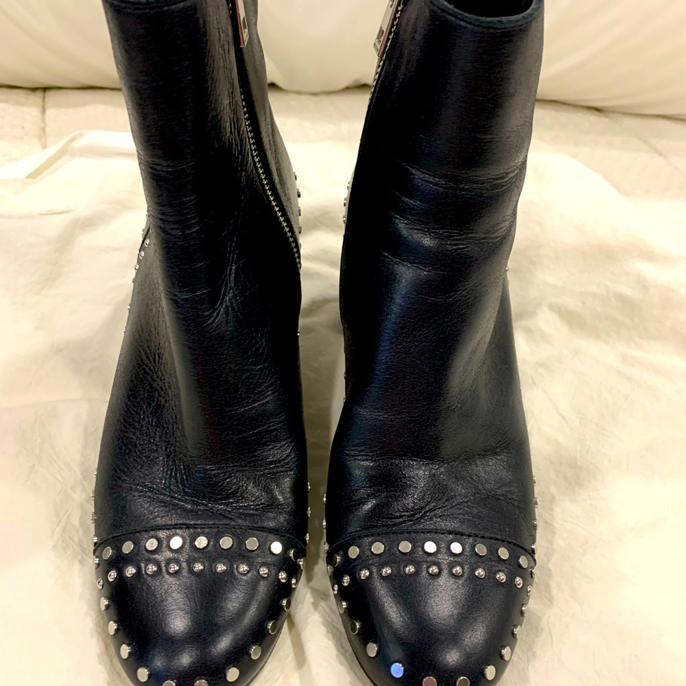 Zadig & Voltaire black booties worn 4-5 times.